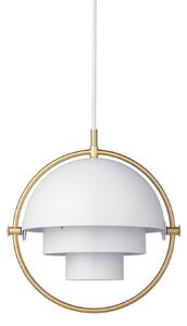 Lampada a sospensione GUBI, Multi-Lite, dimmerabile, Dorato / Ottone, Soggiorno, Metallo, Design