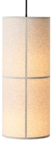Lampada a sospensione Audo Copenhagen, Hashira, dimmerabile, Beige, Soggiorno, Tessuto / Tessile, Design