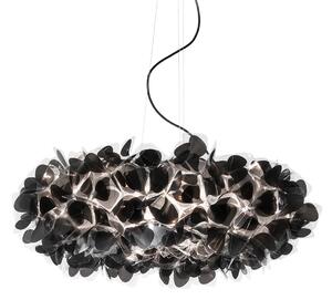 Lampada a sospensione Slamp, Clizia Mama Non Mama, dimmerabile, Nero, Soggiorno, Plastica, Design