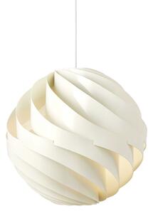 Lampada a sospensione GUBI, Turbo, dimmerabile, Bianco, Soggiorno, Alluminio, Design