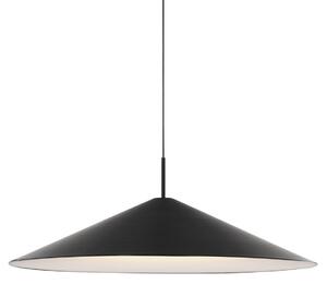 Lampada a sospensione New Works, Brolly, dimmerabile, Nero, Soggiorno, Alluminio, Design