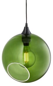 Lampada a sospensione DESIGN BY US, Ballroom XL, dimmerabile, Verde, Soggiorno, Vetro, Design