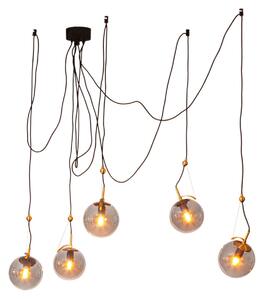 Lampada a sospensione By Rydéns, Carry, dimmerabile, Grigio, Soggiorno, Vetro, Scandinavo