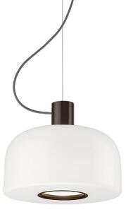 Lampada a sospensione FLOS, Bellhop Glass S1, dimmerabile, Bianco, Soggiorno, Vetro, Design