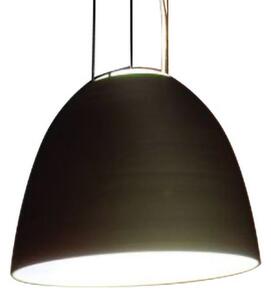 Lampada a sospensione Artemide, Nur Mini, dimmerabile, Nero, Soggiorno, Metallo, Design