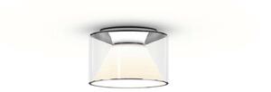 Plafoniera Serien Lighting, dimmerabile, Trasparente, Soggiorno, Vetro