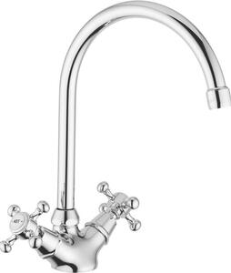 Beitz & Walz AqvaRetro I Lavello da cucina Elb cromato