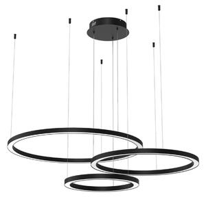 Lampada a sospensione Eko-Light, Galaxia, Nero, Soggiorno, Plastica, Moderno