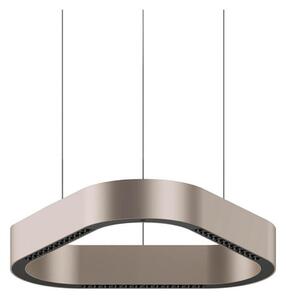 Lampada a sospensione LOOM DESIGN, Trigon, dimmerabile, Beige, Soggiorno, Alluminio, Moderno