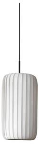 Lampada a sospensione Tom Rossau, Bianco, Soggiorno, Plastica