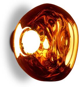 Applique da parete Tom Dixon, Melt Surface Mini, dimmerabile, Rame, Soggiorno, Plastica, Design
