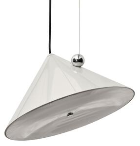 Lampada a sospensione Tom Dixon, Pose, dimmerabile, Grigio, Soggiorno, Metallo, Design