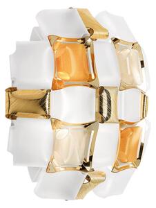 Plafoniera Slamp, Mida, dimmerabile, Beige, Soggiorno, Plastica, Design