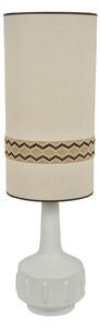 Lampada da terra MARKET SET, Jimmy, Bianco, Soggiorno, Ceramica