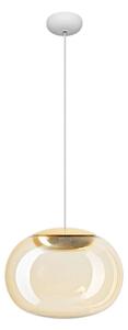 Lampada a sospensione Stilnovo, La Mariée, dimmerabile, Dorato / Ottone, Soggiorno, Vetro, Design