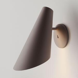 Applique da parete Vibia, I.Cono, dimmerabile, Beige, Camera da letto, Plastica, Moderno