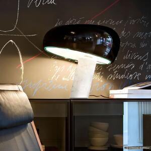 Lampade da tavolo FLOS, Snoopy, dimmerabile, Nero, Soggiorno, Pietra, Design