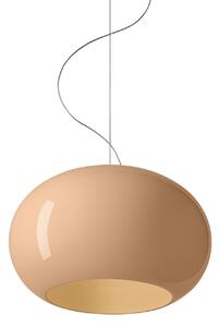 Lampada a sospensione Foscarini, Buds 2, Beige, Soggiorno, Vetro, Design