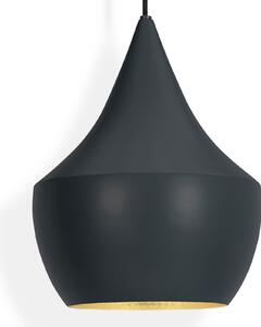 Lampada a sospensione Tom Dixon, Beat, dimmerabile, Nero, Soggiorno, Ottone, Design