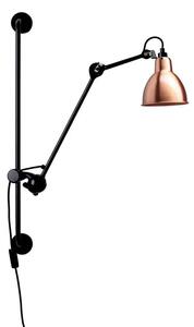 Applique da parete Lampe Gras, 201 Round, Nero, Soggiorno, Metallo, Industriale