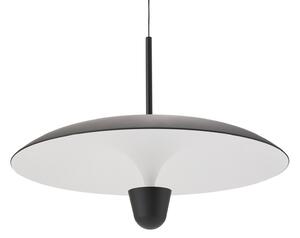 Lampada a sospensione New Works, Kantarell, dimmerabile, Nero, Sala da pranzo, Metallo, Design