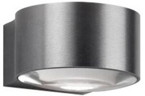 Applique da parete LIGHT-POINT, dimmerabile, Metallizzato, Corridoio, Alluminio