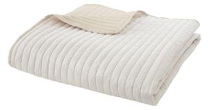 Copriletto beige con rivestimento trapuntato 220x230 cm Stripe – Catherine Lansfield