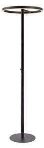 Lampada da terra SLV, One Straight, dimmerabile, Nero, Soggiorno, Metallo, Moderno