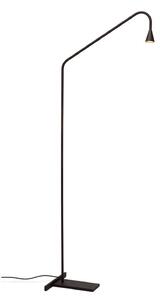 Lampada da terra Trizo21, Nero, Soggiorno, Ottone