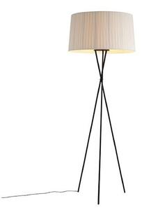 Lampada da terra Santa & Cole, dimmerabile, Beige, Soggiorno, Metallo, Design