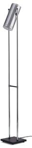 Lampada da terra Warm Nordic, Trombone, Metallizzato, Soggiorno, Alluminio, Design