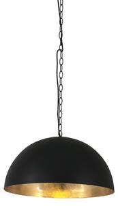 Steinhauer - lampada a sospensione - Semicirkel - nero - metallo - Ø 50cm - E27 - 2555ZW