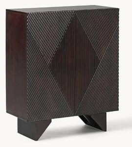 Credenza alta in legno di mango Louis