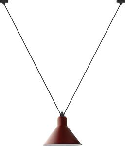 Lampada a sospensione Lampe Gras, Rosso, Soggiorno, Metallo