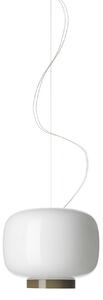 Lampada a sospensione Foscarini, dimmerabile, Bianco, Soggiorno, Vetro