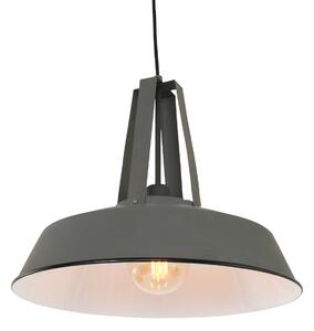 Mexlite - lampada a sospensione - Eden - grigio - metallo - Ø 42cm - E27 - 7704GR