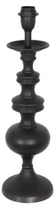 Anne Lighting - lampada da tavolo - Lyons - nero - legno - Ø 16cm - E27 - 3467ZW