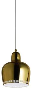 Lampada a sospensione Artek, Dorato / Ottone, Sala da pranzo, Metallo