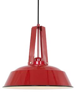 Mexlite - lampada a sospensione - Eden - rosso - metallo - Ø 42cm - E27 - 7704RO