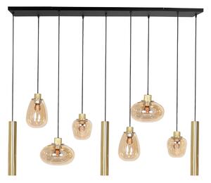 Steinhauer - lampada a sospensione - Reflexion - ottone - vetro metallo - lampada di design - E27_GU10 - 3797ME
