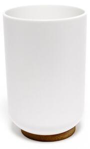 Portaspazzolino bianco in plastica Smart – douceur d'intérieur