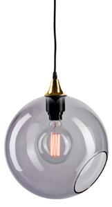 Ballroom XL Lampada A Sospensione Fumé con Presa Oro