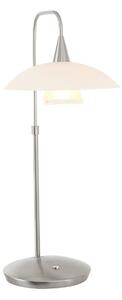 Steinhauer - lampada da tavolo - Tallerken - acciaio - vetro metallo - lampada da scrivania - G9 - 2657ST