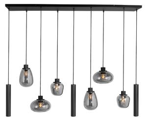 Steinhauer - lampada a sospensione - Reflexion - nero - vetro metallo - lampada di design - E27_GU10 - 3796ZW