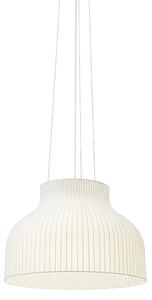 Lampada a sospensione Muuto, Bianco, Sala da pranzo, Plastica