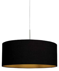 Steinhauer - lampada a sospensione - Sparkled Light - nero - lino metallo - Ø 50cm - E27 - 3959ST