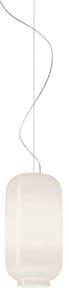 Lampada a sospensione Foscarini, Bianco, Sala da pranzo, Vetro