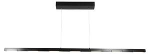 Steinhauer - lampada a sospensione - Bloc - nero - vetro metallo - lampada di design - LED - 3297ZW