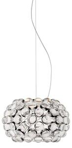 Lampada a sospensione Foscarini, Trasparente, Sala da pranzo, Vetro