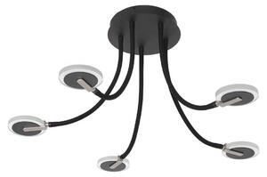Steinhauer - plafoniera - Turound - nero - metallo - Ø 92cm - LED - 3375ZW